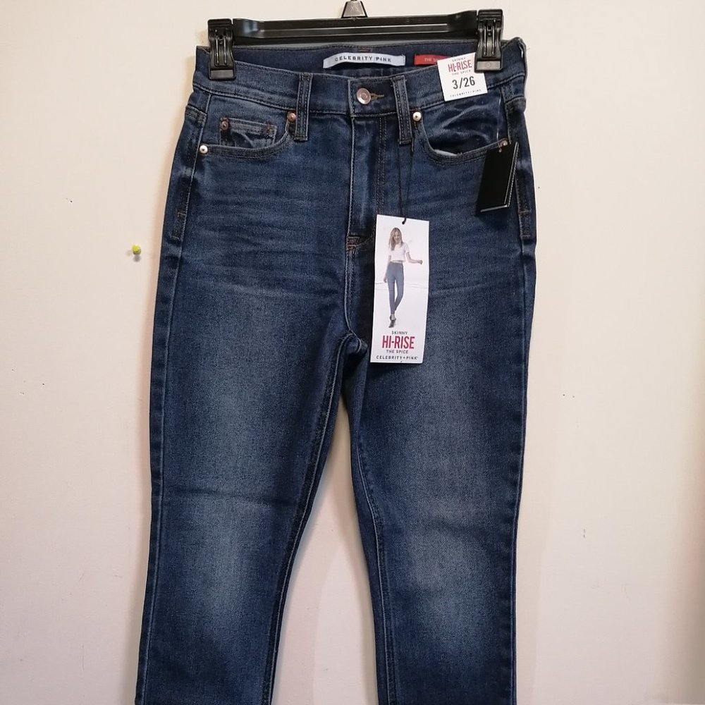 BNWT Celebrity Pink Women's Denim Jeans Blue Size 26